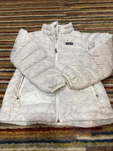 Patagonia Quilted Puffer Jacket with Zip Pockets Girls Sz 8 - Picture 1 of 3