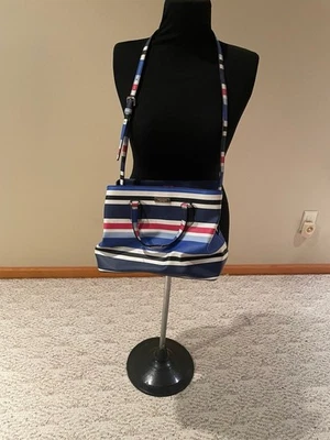 Kate Spade 钱包 New York Evangelie Laurel Way 条纹挎包斜挎包 阅读 — 第 1/4 张图片