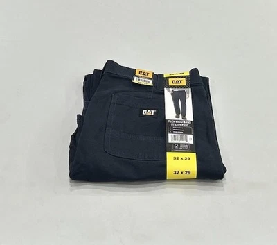 Мужские штаны Cat с гибким поясом, темно-синие, размер 32x29 - Изображение 1 из 4