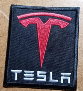 Tesla Patch approx 3x3.5" - Picture 1 of 2