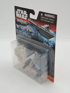 Star Wars Micro Machines 2015 Space Escape Millennium Falcon Destroyer paquete de 3 - Imagen 1 de 4