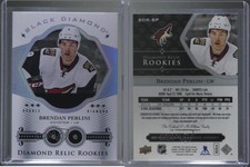 2016 Upper Deck Black Diamond Relic Rookies Double /99 Brendan Perlini Rookie RC