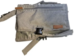 Alatino Diaper Bag On-The-Go Clutch Bag Gray 11"x 8" MISSING Changing Pad - Picture 1 of 11