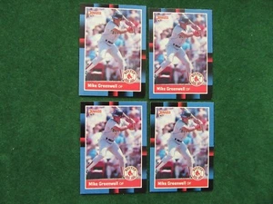 1988 Donruss Mike Greenwell #339 Red Sox senza prezzo di riserva come nuovo o migliore - Foto 1 di 2