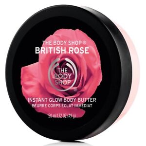 The Body Shop British Rose Instant Glow Body Butter 50ml