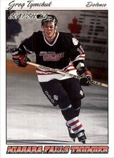 1995-96 Slapshot Hockey Card #200 Greg Tymchuk