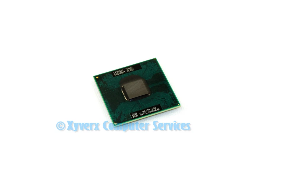 SLB6E GENUINO ORIGINAL INTEL MOBILE CORE 2 DUO T5800 CPU PORTÁTIL 2,0 GHz 2 MB (CB62) Foto 1 de 2