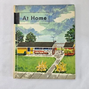 At Home 1958 Basic Social Studies 1st Grade Textbook Scott Foresman Company - Picture 1 of 7