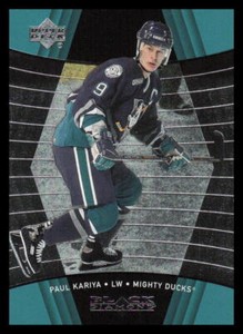 1999-00 Upper Deck Black Diamond #1 Paul Kariya  Anaheim Mighty Ducks