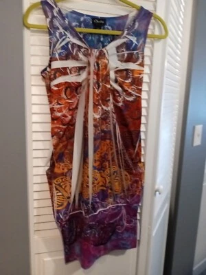 vestido multicolor paisley  Foto 1 de 3