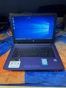 HP Stream 14" Win10pro64, Intel Celeron 1.60, 32GB/32GBSD, (64GB Total) 4 GB Ram - Afbeelding 1 van 16