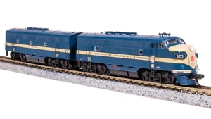 Broadway Limited 7724 N Scale MP EMD F3 AB Eagle Scheme Unit-A Diesel #523/518B - Picture 1 of 15