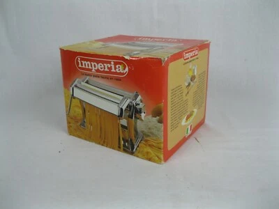  Imperia Pasta Maker Machine Heavy Duty Steel Tipo Lusso SP150 MADE IN ITALY - Image 1 of 3
