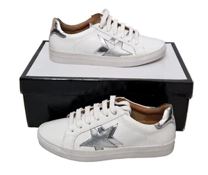 Zapatillas deportivas NINE WEST Starry blancas planas con cordones EU 36 UK 3 - Imagen 1 de 9