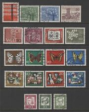 Germany 1962 complete year set  used, $ 15.00