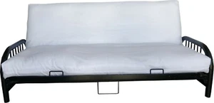 Fundas de colchón futón, fundas, protector de cubierta de cama, tamaño doble blanco - Imagen 1 de 1