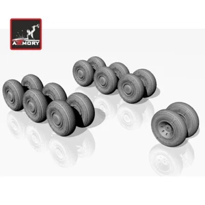 Armory Models AR AW72012 Scale model kit 1/72 Tupolev Tu-22M2/M3 Backfire wheels - Picture 1 of 12