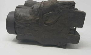 Old Antique Fine Quality Wooden Hand Carved Yali Demon Water Spout NH5400 - Picture 1 of 11