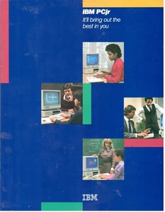ITHistory (1984) RARE IBM BROCHURE "PCjr It'll Bring Out The Best in You" - Picture 1 of 1