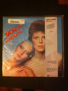 DAVID BOWIE Ryko “Pin ups " LTD EDITION No. 2388 Clear Vinyl 1990 MINT SEALED - Picture 1 of 11
