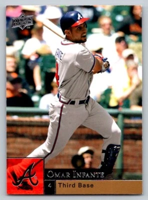 2009 Upper Deck - Omar Infante #522 - Image 1 of 2