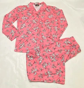 Girls 2 Piece Flannel Pajama Set: Medium - Picture 1 of 9