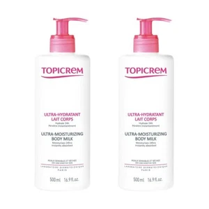 Topicrem Essentials Ultra-Moisturizing Body Milk 2 x 500ml - Picture 1 of 1