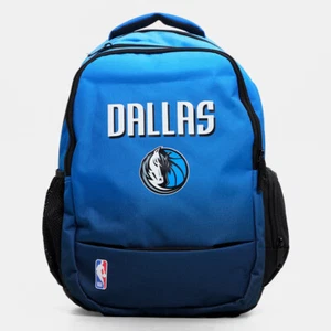 NBA Dallas Mavericks backpack blue & black sports bag basketball gift new - Picture 1 of 6