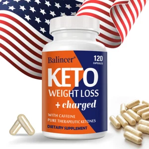 Keto Capsules - Weight Loss,Burn Fat,Suppress Appetite,Metabolsim Support - Picture 1 of 15