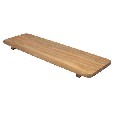 Acacia Rectangular Display Platter Centerpiece Decor Serving Food Display Tray - Image 1 of 4
