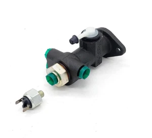 POMPA FRENI MINISERVO PER FIAT 500 F L BRAKE MASTER CYLINDER + BULBO LUCI STOP - Imagen 1 de 3