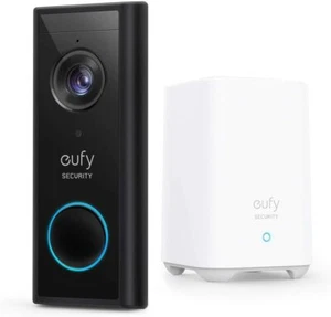 eufy Wireless Smart Video Doorbell 2K WDR Security Camera 2-Way Audio Intercom - Picture 1 of 6