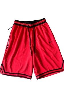 Nike Dri-FIT Air Shorts Basketball Hose Rot Loose Fit Knee Length Jordan Jumpman - Bild 1 von 4