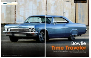 1965 CHEVROLET IMPALA SUPER SPORT 396/375-HP ~ NICE 6-PAGE ARTICLE / AD - Picture 1 of 1