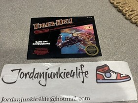 Tiger-Heli Tiger Heli TigerHeli Nintendo NES Instruction Manual Only