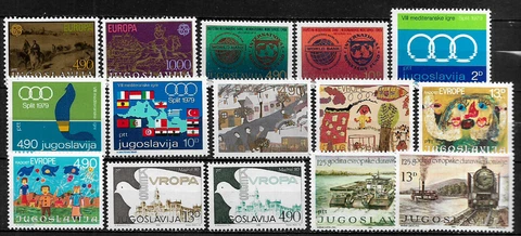 [DL-026] Dollar Lot - Yugoslavia Mint Never Hinged Stamps Cover