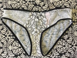 NWT Victorias Secret Dream Angels 2016 Sheer Mesh Lace Hipkini Panties M Rare ! - Picture 1 of 7