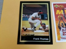 Frank Thomas Chicago White Sox BallStreet 1991 #23 OVERSIZE RARE Oddball