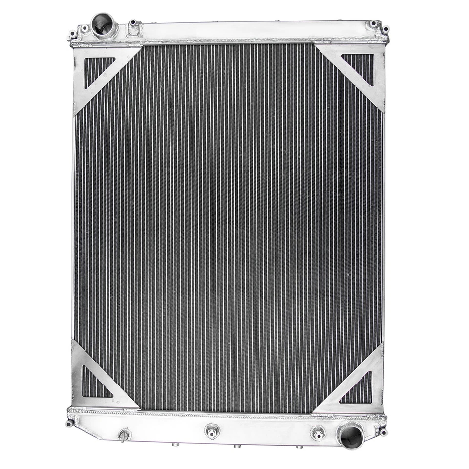 3 Row Aluminum Radiator For 2008-2017 Volvo VAH VNL VNM VHD / Mack CXU600 - Imagem 1 de 4