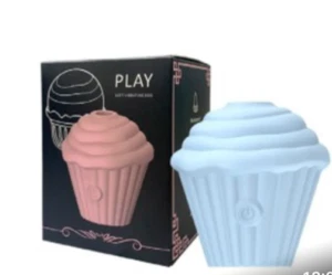 Cup cake Toy Clit Sucking Vibrator - Rechargeable 6 Speeds - Waterproof - Picture 1 of 4