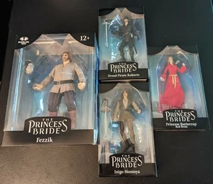 The Princess Bride komplettes Set mit vier Figuren McFarlane Toys versiegelt brandneu - Bild 1 von 6