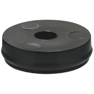 QuickClick Basic zum Anschrauben ø 14mm, Höhe 4 mm, Kunststoff schwarz - Bild 1 von 2