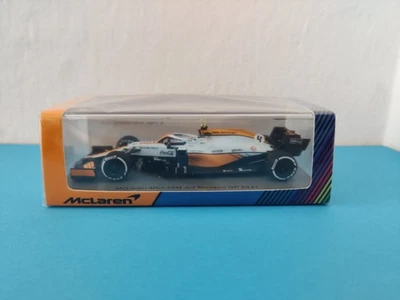 McLaren MCL35M Gulf Livery Lando Norris 3rd Monaco GP 2021 Spark S7679 1:43 - Immagine 1 di 4