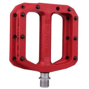 Burgtec MK4 Composite Flat Pedals - Race Red - Picture 1 of 1