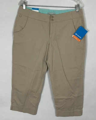 Columbia Mujer Super Bonehead Capri Talla 10 Caqui Omni Tono NUEVO Foto 1 de 4