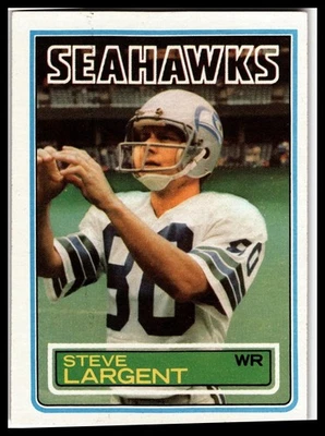 1983 Topps #389 Steve Largent - Image 1 of 2