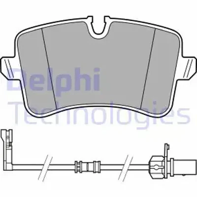 Pastillas de freno semimetálico LP3625 DELPHI para AUDI A8 D4 - Imagen 1 de 4