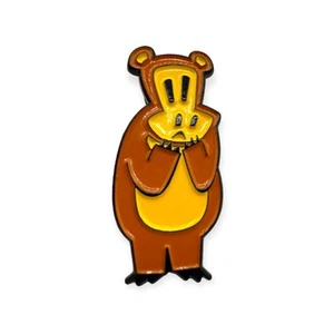 Paul Frank Worry Bear Enamel Collectible Pin. Little Shop of Pins - Picture 1 of 10
