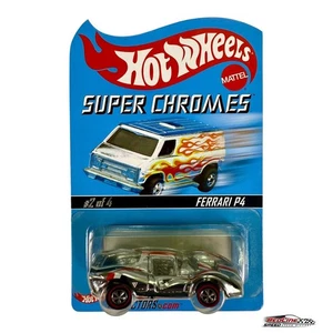 🇮🇹🇮🇹Hot Wheels RLC Super Chromes Ferrari P4 3293/12500 HW28🇮🇹🇮🇹 - Imagen 1 de 7