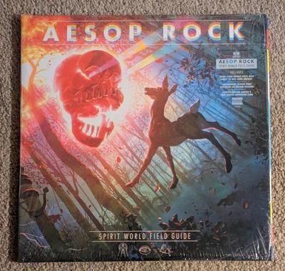 AESOP ROCK SPIRIT WORLD FIELD GUIDE ULTRA CLEAR 2LP VINYL 2020 - Image 1 of 4